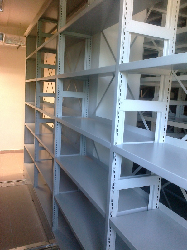 Mobile shelving wardrobes metal furniture equipment office furniture manufacturer Poland